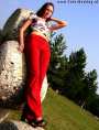 Fotoshooting mit Elisabeth - Symposion Lindabrunn - Fr 30.08.2002 - 23