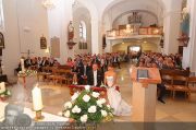 Hochzeit Sprenger - Trauung - Pfarrkirche Gainfarn - Sa 10.09.2011 - 1