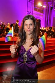 Regenbogenball - Hofburg - Sa 12.02.2011 - 40