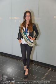 Ankunft Miss Earth - Flughafen - Fr 20.12.2013 - 16