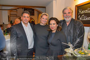 Opening - Stadtgasthaus Huth - Mi 19.02.2014 - Brigitte KARNER, Peter SIMONISCHEK, Gabi und Robert HUTH14