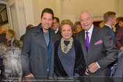 Premiere ´Besuch der alten Dame´ - Ronacher - Mi 19.02.2014 - Familie Ingeborg Mausi und Harald SERAFIN mit Sohn Daniel14