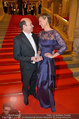 Opernball 2014 - Feststiege - Staatsoper - Do 27.02.2014 - Desiree TREICHL-STRGKH, Dominique MEYER27