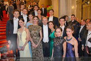 Opernball 2014 - Feststiege - Staatsoper - Do 27.02.2014 - 46