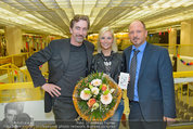 Model contest - Kaufpark Alt-Erlaa - Fr 28.02.2014 - Hubert WOLF, Siegerin Katja KIESLING, Alexander SAEL218
