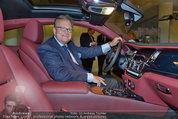 Re-Opening und BMW i8 Vorstellung - BMW Wien - Do 20.03.2014 - Oliver VOIGT im ROLLS ROYCE Modell80