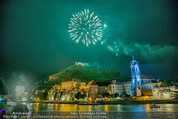 Sonnwendfahrt - Wachau - Sa 21.06.2014 - Feuerwerk ber der Donau, Wachau, Schiffe, Fakeln ber Drnst191