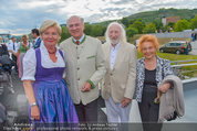 Sonnwendfahrt - Wachau - Sa 21.06.2014 - Erwin PRLL mit Ehefrau Elisabeth, Karl MERKATZ mit Martha21