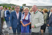 Sonnwendfahrt - Wachau - Sa 21.06.2014 - Alexander WRABETZ, Erwin PRLL mit Ehefrau Elisabeth (Sissi)49