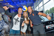 Promi Beachvolleyball KickOff - MegaDenzel Erdberg - Mo 14.07.2014 - Frenkie SCHINKELS, Hans ENN, Carmen STAMBOLI50