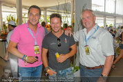 Beachvolleyball VIPs - Centrecourt Klagenfurt - Sa 02.08.2014 - HC Heinz-Christian STRACHE, Felix BAUMGARTNER, Gerhard DRFLER33