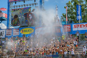 Beachvolleyball VIPs - Centrecourt Klagenfurt - Sa 02.08.2014 - Publikum in Wasserfontnen87