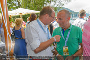 Beachvolleyball VIPs - Centrecourt Klagenfurt - So 03.08.2014 - Othmar KARAS, Gerald KLUG17