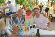 Beachvolleyball VIPs - Centrecourt Klagenfurt - So 03.08.2014 - Otto und Shirley RETZER, Markus PROCK4