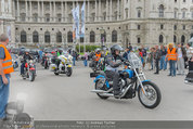 Harley Davidson Charity - Heldenplatz Wien - Mi 13.08.2014 - 3