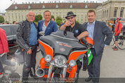 Harley Davidson Charity - Heldenplatz Wien - Mi 13.08.2014 - Ferdinand FISCHER, Manfred JURACZKA, Wolfgang BCK48