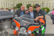 Harley Davidson Charity - Heldenplatz Wien - Mi 13.08.2014 - Ferdinand FISCHER, Wolfgang BCK50