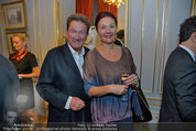 Arnulf Rainer 85er - Albertina - Di 02.09.2014 - Martin SUPPAN mit Ehefrau73