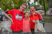 Rote Nasen Lauf - Prater Hauptallee - So 07.09.2014 - Familie Hubert WOLF mit Ehefrau Martha und Tochter Lila4