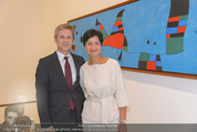 Miro Retrospektive - Albertina - Do 11.09.2014 - Josef OSTERMAYER mit Ehefrau Manuela3