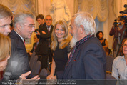 Miro Retrospektive - Albertina - Do 11.09.2014 - Heinz FISCHER, Arnulf RAINER30