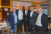 Wellness Gala - Hotel Marriott - Do 09.10.2014 - Toni POLSTER, Gerhard RODAY, Peter ARTNER, G PAZDERKA, Hans KARY2