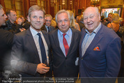 Wolfgang Fellner 60er - Park Hyatt Hotel - Mo 13.10.2014 - Josef OSTERMAYER, Wolfgang FELLNER, Karl BLECHA78