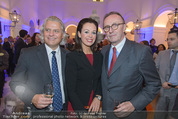 Webster University Opening - Palais Wenkheim - Mi 29.10.2014 - Hans SCHMIED mit Ehefrau Petra, Thomas HINTZE26