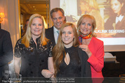 20 Jahre Dentalklinik Sievering - Hotel Bristol - Fr 07.11.2014 -  Familie Ernst und Jeanne WEINMANN mit Isabell, Dagmar KOLLER13
