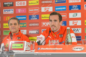 ÖFB Pressekonferenz - Ernst Happel Stadion - Mo 17.11.2014 - Zlatko JUNUZOVIC, Christian FUCHS4