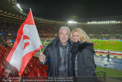 Österreich - Brasilien (VIP) - Ernst Happelstadion - Di 18.11.2014 - Toni POLSTER mit Birgit11