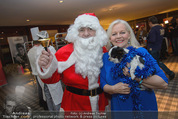 Promi Keksbacken - Parkhotel Schönbrunn - Di 02.12.2014 - Brigitte KREN mit Hund Chico, Weihnachtsmann SantaClaus21