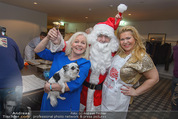 Promi Keksbacken - Parkhotel Schönbrunn - Di 02.12.2014 - Brigitte KREN, Susanna HIRSCHLER mit Weihnachtsmann45