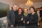 Weihnachtscocktail - Marika Lichter Wohnung - Do 18.12.2014 - Jrgen WILKE, Helene VON DAMM, Ingeborg SERAFIN, Inge KLINGOHR1