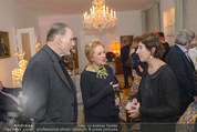 Weihnachtscocktail - Marika Lichter Wohnung - Do 18.12.2014 - Jrgen WILKE, Helene VON DAMM, Ingeborg SERAFIN2