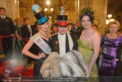 Opernball 2015 - Feststiege - Wiener Staatsoper - Do 12.02.2015 - Carmen KREUZER119