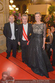 Opernball 2015 - Feststiege - Wiener Staatsoper - Do 12.02.2015 - Dominique MEYER, Heinz FISCHER, Desiree TREICHL-STRGKH133