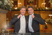 Opernball 2015 - Feststiege - Wiener Staatsoper - Do 12.02.2015 - Christoph WAGNER-TRENKWITZ, Kari HOHENLOHE19