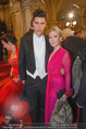 Opernball 2015 - Feststiege - Wiener Staatsoper - Do 12.02.2015 - Carina BIEDERMANN, MIRO93