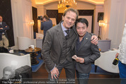 Filmball Cocktail - Kempinski Vienna - Do 12.03.2015 - Nhut LA HONG, Daniel QUINN54