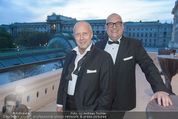 Fundraising Dinner - Albertina - Do 16.04.2015 - Andi Andreas LACKNER mit Freund Andreas OBERKAMINS107