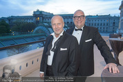 Fundraising Dinner - Albertina - Do 16.04.2015 - Andi Andreas LACKNER mit Freund Andreas OBERKAMINS108