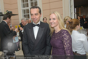 Fundraising Dinner - Albertina - Do 16.04.2015 - Christian KERN (BB) mit Ehefrau Evelyn STEINBERGER-KERN12