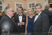 Fundraising Dinner - Albertina - Do 16.04.2015 - Christian KONRAD, Christian RAINER, Wolfgang und Brigitte HESOUN35