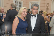 Fundraising Dinner - Albertina - Do 16.04.2015 - Wolfgang HESOUN mit Ehefrau Brigitte39