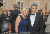 Fundraising Dinner - Albertina - Do 16.04.2015 - Wolfgang HESOUN mit Ehefrau Brigitte40