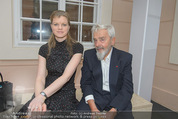 Fundraising Dinner - Albertina - Do 16.04.2015 - Arnulf RAINER mit Tochter Clara56