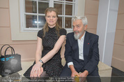 Fundraising Dinner - Albertina - Do 16.04.2015 - Arnulf RAINER mit Tochter Clara57