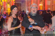 Romy Gala 2015 - Aftershowparty - Hofburg - Sa 25.04.2015 - Andre HELLER mit Romy und Ehefrau19