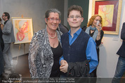 Brigitte Just Ausstellung - Looshaus - Mi 06.05.2015 - Michaela SCHIMANKO mit Sohn Marius52